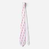 Cravate Pink Aware Ribbon (Devant)