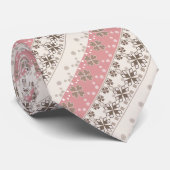 Cravate Pink beige (Roulé)