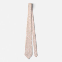 Pink donut Necktie for Groom or Groomsman