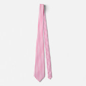 Cravate Pink Pinstripe Tie (Devant)