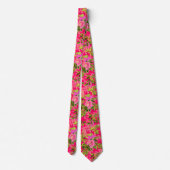 Cravate Pink rose hanche, rose rose sauvage hanche (Dos)
