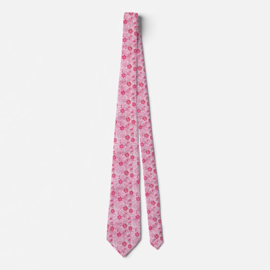 Cravate Pink Tie for Soft and Subtle Outfits (Devant)