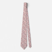 Cravate Pink Tie for Spring and Summer Outfits (Devant)