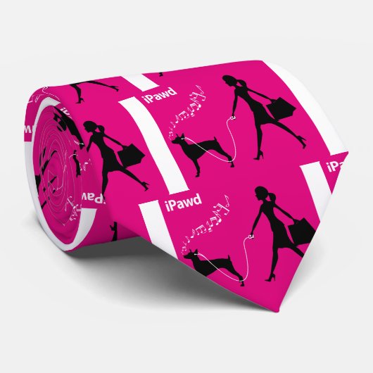 Cravate Pinscher de dobermann (Roulé)