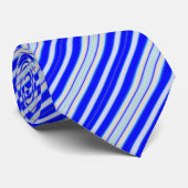 Cravate Pinstripe multicolore (Roulé)