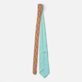 Cravate Pipe blanche mignonne (Dos)