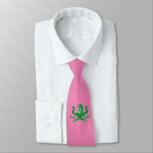 Cravate Pipe verte amusante