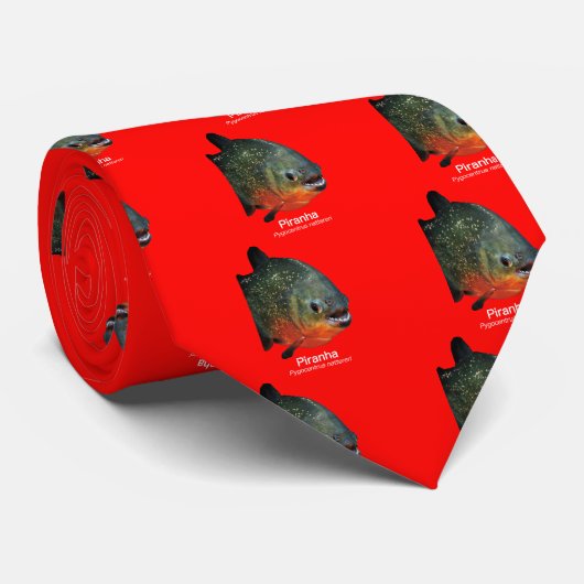 Cravate Piranha (Roulé)