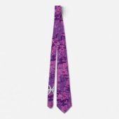 Cravate Pisces Zodiac Connexion Fuchsia Camion numérique r (Dos)