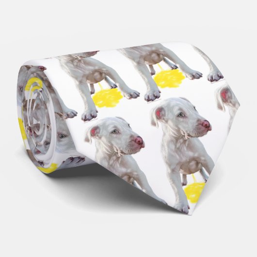 Cravate Pit Bull Puppy Piddddd OOPS (Roulé)