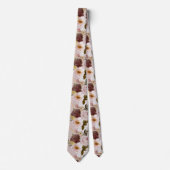 Cravate PixDezine H2 Burgundy Blush Roses do-it-yourself A (Devant)