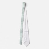 Cravate PixDezines chevron ajustable/couleur DIY (Dos)