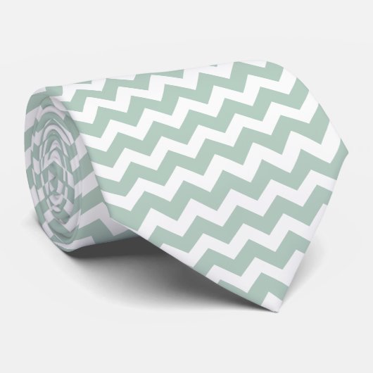 Cravate PixDezines couleur chevron/do-it-yourself réglable (Roulé)