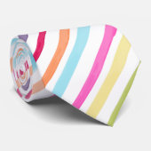 Cravate PixDezines do-it-yourself couleur arrière - plan/b (Roulé)