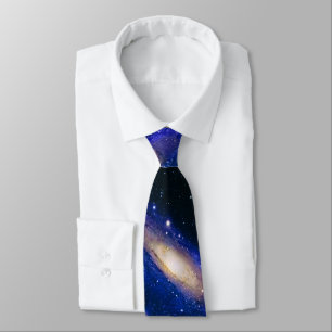 Cravate PixDezines GALAXY ASTRONOMRATION/COSMIC