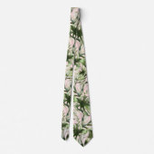 Cravate PixDezines H2 Foliage tropique luxuriant do-it-you (Dos)