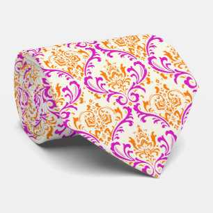 Cravate PixDezines rossi damask/do-it-yourself arrière - p