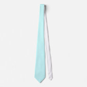 Cravate PixDezines Ties Bleus Simples (Devant)