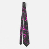 Cravate PixDezines Vrilles de vigne |Couleur de texte+arri (Dos)