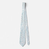 Cravate PixDezines William Morris Branche de Saule Bleu Po (Devant)
