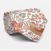 Cravate PixDezines William Morris Strawberry Thief (Roulé)