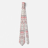Cravate PixDezines William Morris Strawberry Thief Rose (Devant)