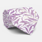 Cravate PixDezines William Morris Willow Bough Violet (Roulé)