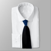 Cravate Pixel motif 01.B.bw.S.Black BG (Attaché)