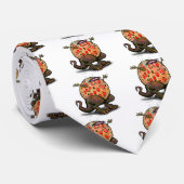 Cravate Pizza Beast (Roulé)