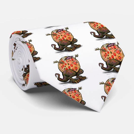 Cravate Pizza Beast (Roulé)
