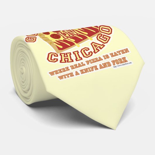 Cravate Pizza Deep Chicago (Roulé)