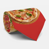 Cravate Pizza personnalisable (Roulé)