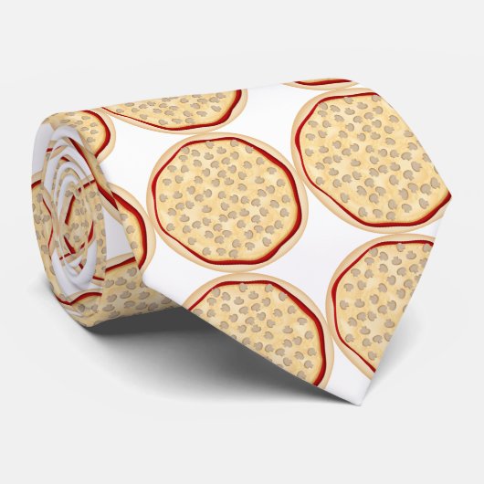 Cravate Pizza with mushrooms (Roulé)