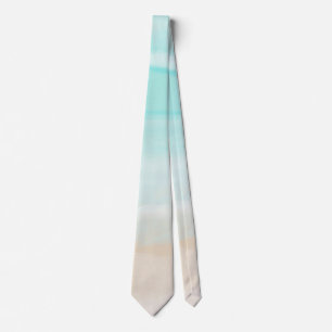 Cravate Plage Abstraite moderne