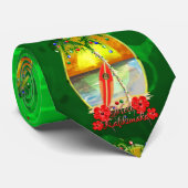 Cravate Plage Mele Kalikimaka (Roulé)