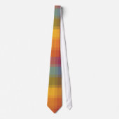 Cravate Plaid arc-en-ciel (Devant)