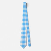 Cravate Plaid Ciel Été Slow-Living (Devant)