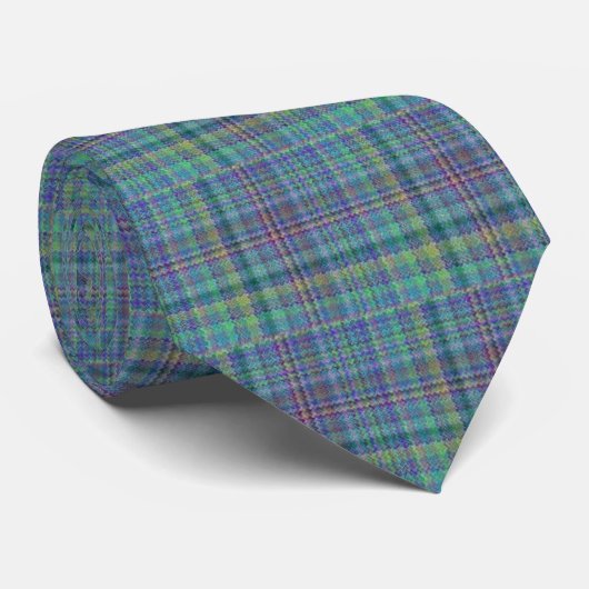 Cravate Plaid de Madras (Roulé)