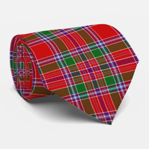 Cravate Plaid de tartan écossais de Burrell de clan