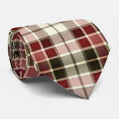Cravate Plaid désorganisé (Roulé)