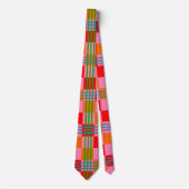 Cravate Plaid Rétro (Devant)
