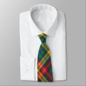 Cravate Plaid Rustique classique Buchanan Rouge Vert Tarta (Attaché)