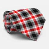 Cravate Plaid /Tartan (Roulé)