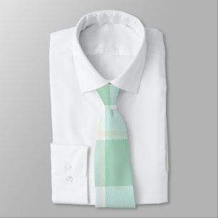 Cravate Plaid vert en bon état