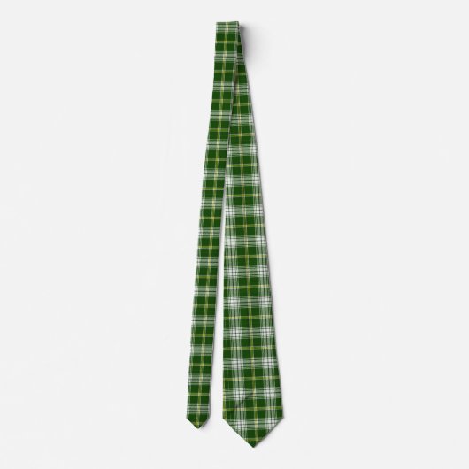 Cravate Plaid vert irlandais (Dos)