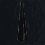 Cravate Plain Black<br><div class="desc">All black neck tie,  simply a must have.</div>