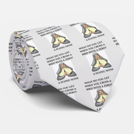 Cravate plaisanterie de maths (Roulé)