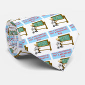 Cravate Plaisanterie de physique de la mécanique quantique (Roulé)