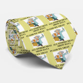 Cravate plaisanterie drôle de la science (Roulé)