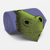 Cravate Plan rapproché de dragon (Roulé)